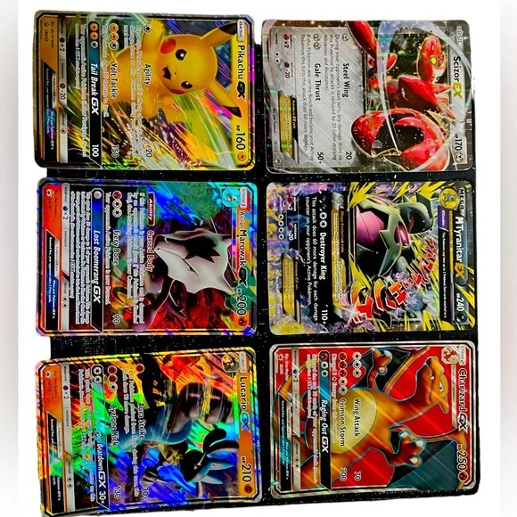 rare jumbo pokemon cards 5 Oversized Jumbo Pokemon Cards in TOP LOADERS! EX GX Legendary Full Art  Untapped Games : Amazon.com.au: Toys & Games main image 1